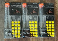 Lot of 3 18-Round Refill Packs 12-Round Magazine Nerf Rival Zeus MXV-1200