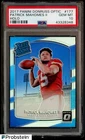 2017 Donruss Optic Holo Prizm #177 Patrick Mahomes II RC Rookie PSA 10 GEM MINT