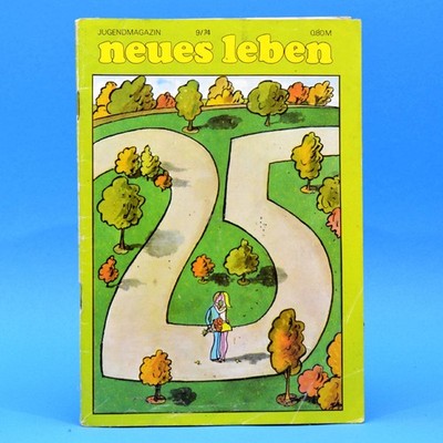 DDR Neues Leben 9 1974 Renate Stecher Christian Steyer Dida Dragan Tollensesee N
