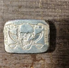 Atlantis Mint - Skull Sword 5 oz .999 Fine Silver Poured Bar 🔥🔥🔥