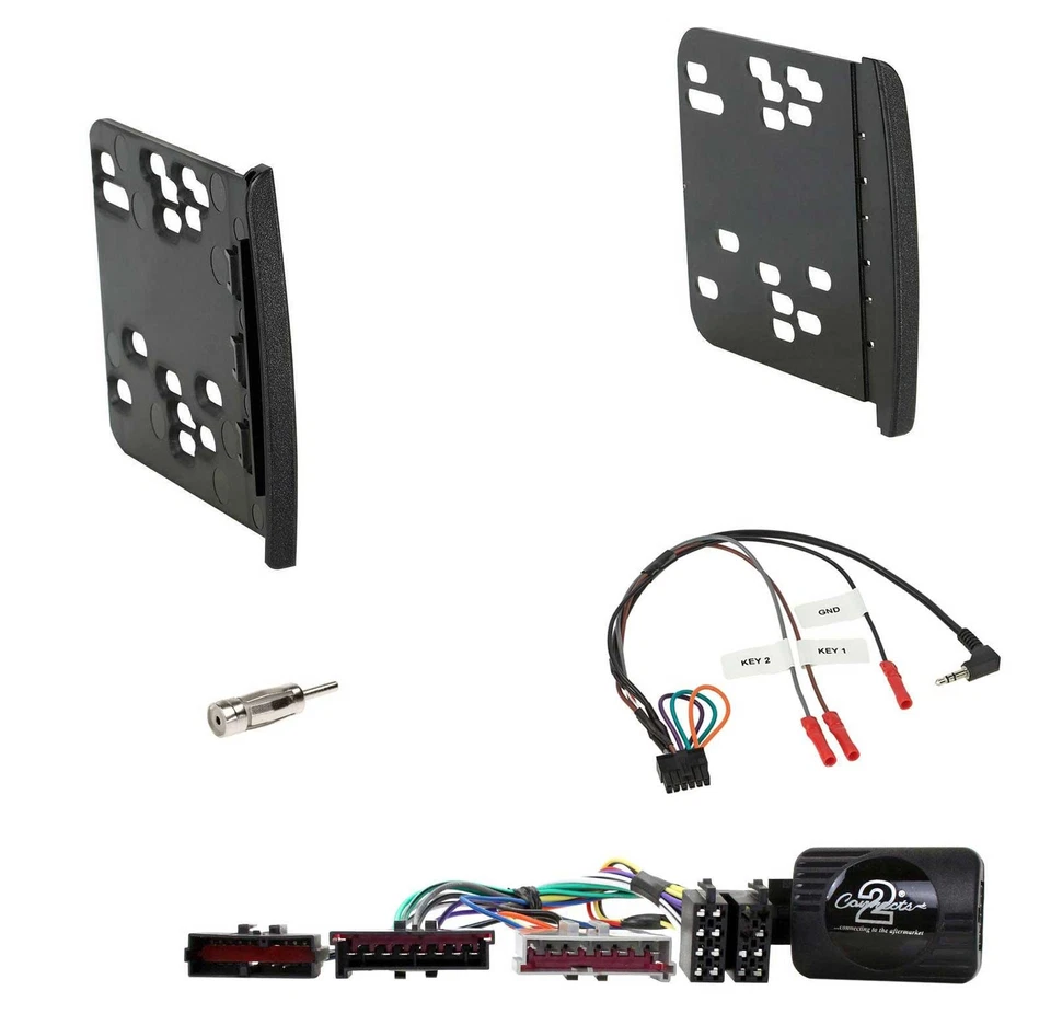 JVC DAB 2DIN Lenkrad Bluetooth USB Autoradio für Ford Focus Galaxy Mondeo - Bild 3 von 4