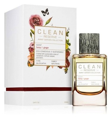 CLEAN Reserve Avant Garden Collection Hemp & Ginger Eau de Parfum Spray 100 mL