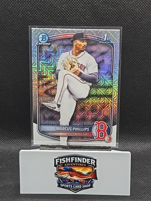 2025 Bowman Draft - Chrome Marcus Phillips #BDC-54 Mojo Refractor (RC)