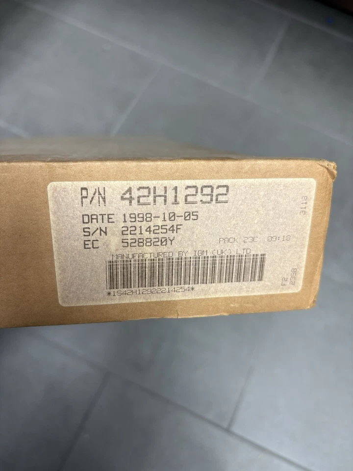 New-in-Box IBM Model M Keyboard 1996/1997 PS/2 Wired W/adapter Clicky - Image 3 of 4