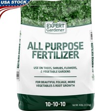All Purpose Plant Fertilizer 10-10-10 Quick Release Trees Shrubs Flowers 10 lb 2.08 per gallon