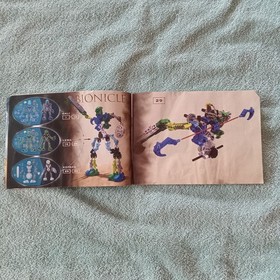 Lego Bionicle and Technic Instruction booklets 8506 8507 and 8536 lot of 3
