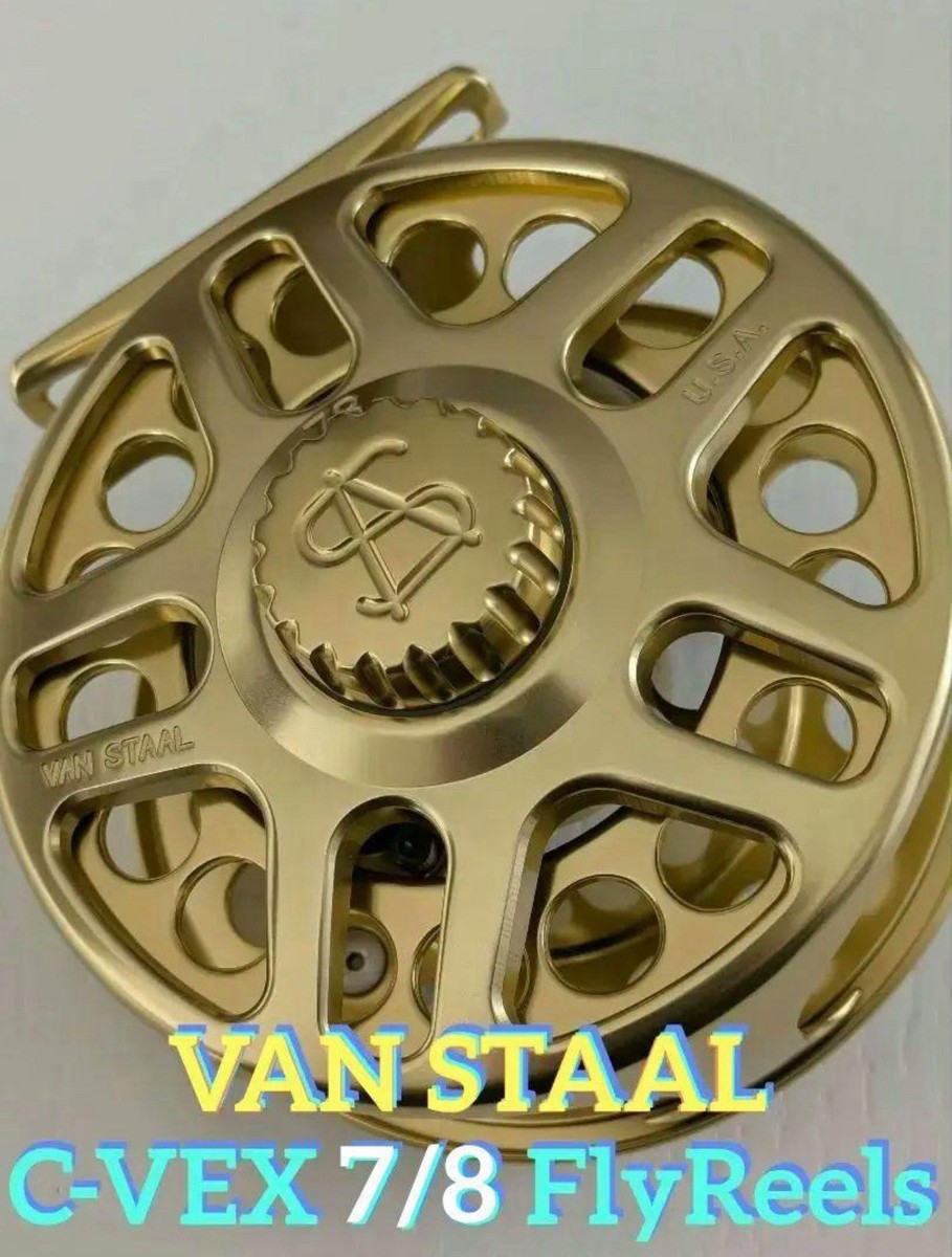 リール VAN STAAL C-VEX 7/8 GOLD VAN STAAL C-VEX fly reel 7/8 GOLD rare USED JP | eBay