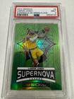 2023 Panini Obsidian Basketball Electric Etch Green Flood LeBron James #8
