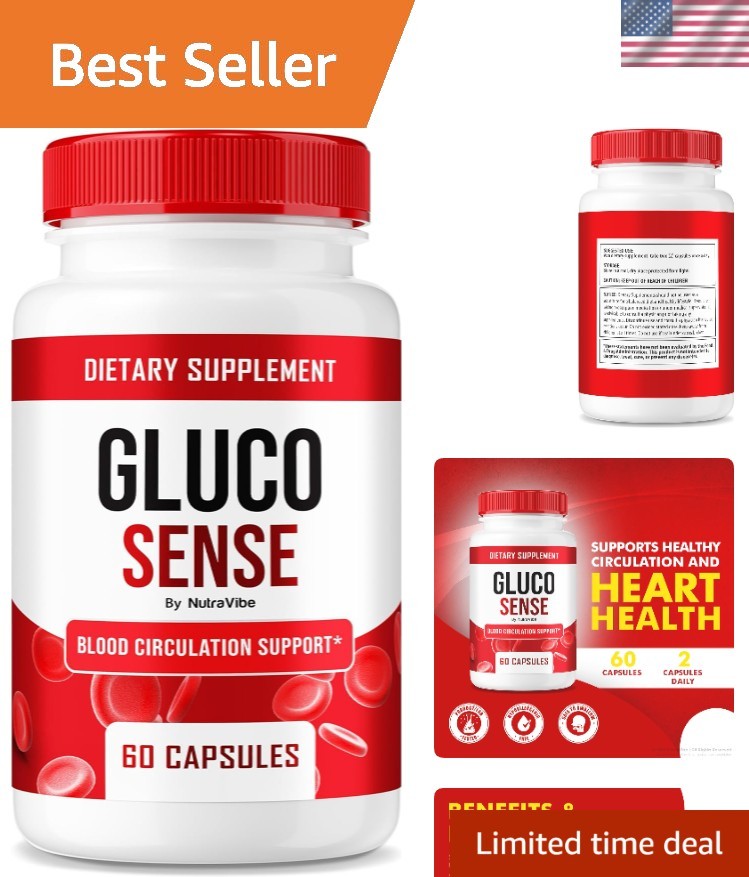 Elevate Your Wellness: GlucoSense 60 Capsules for Balanced Energy & Vitality