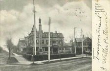 Postcard: Soldiers Monument Asbury Park New Jersey 1907