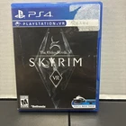 Elder Scrolls V: Skyrim VR (Sony PlayStation PS4 PSVR, 2017) Cleaned, Tested