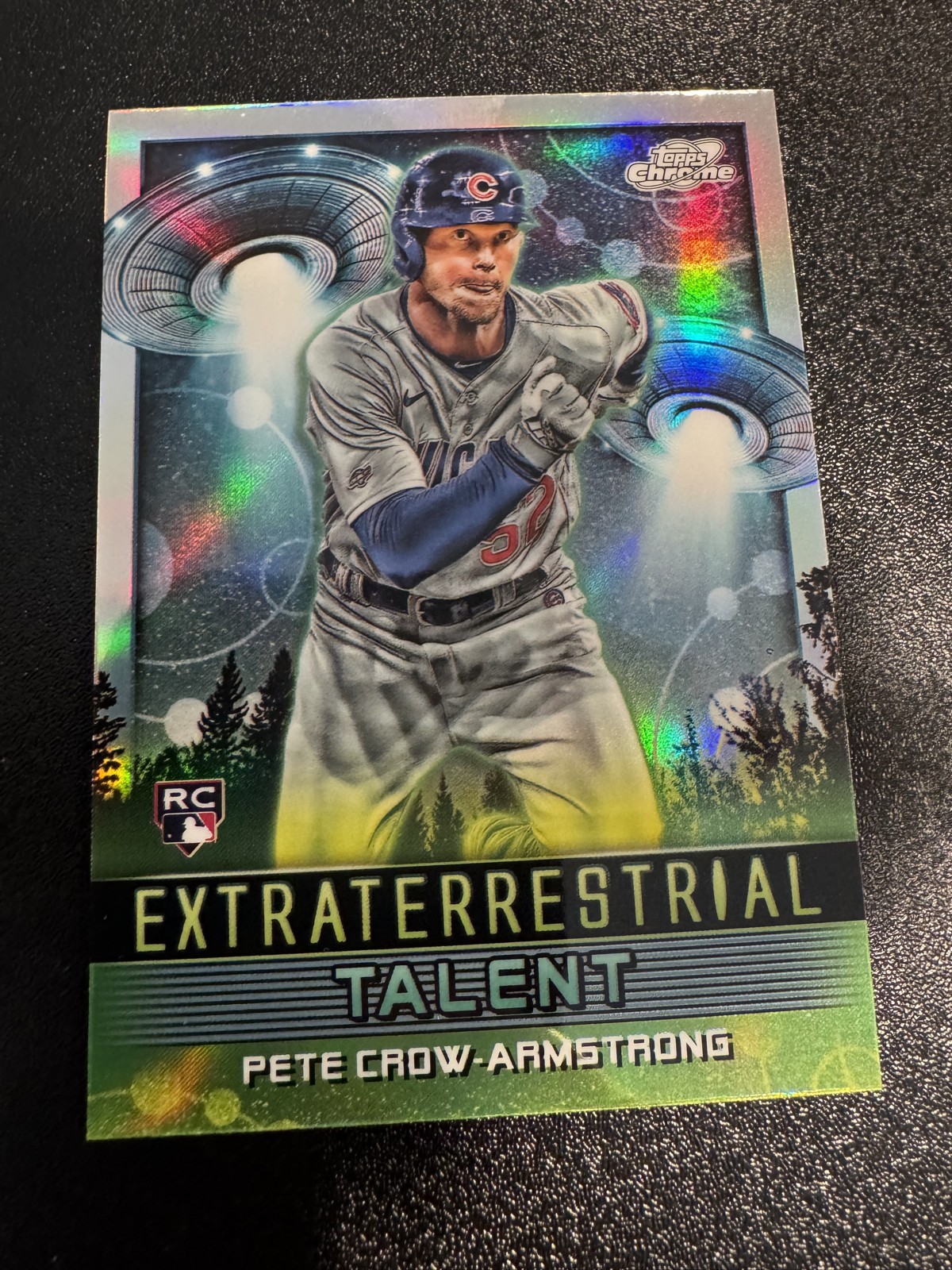 2024 Topps Cosmic Chrome - Extraterrestrial Talent Pete Crow-Armstrong #ET-9...