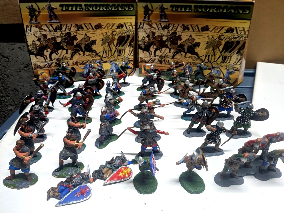 Conte 43 pintado Normans Stamford Bridge Warlord carga y más Foto 2 de 4