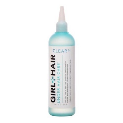 Girl + Hair Under Hair Care Clear+ Clarifying Apple Cider Vinegar Rinse 10.1 Fl