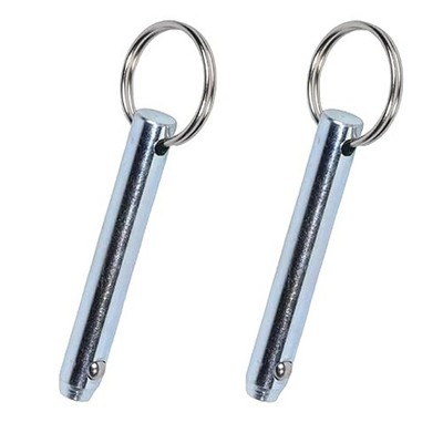 Quick Release Pin 3/8, Diameter 3/8''(9.5mm), Usable Length 2''(51mm), Overall Len
