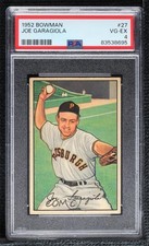 1952 Bowman Joe Garagiola #27 PSA 4 fk4