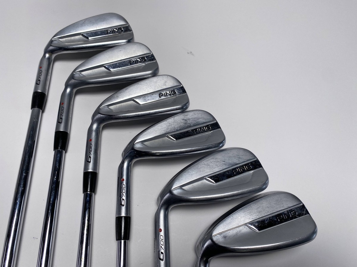 PING G700 アイアンセット 5本セット 6,7,8,9,W Ping G700 Iron Set 5-PW Red Dot 1* Flat Dynamic Gold S300