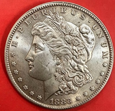 1883 CC Vintage 90% Silver Liberty Head Morgan Dollar Carson City Mint