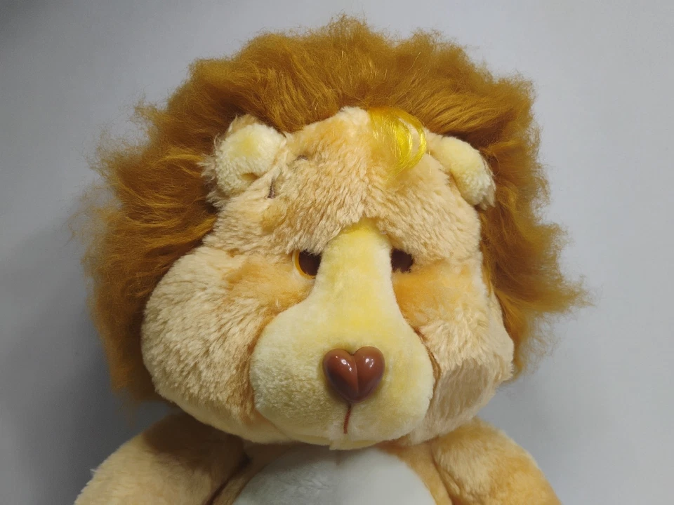 VTG Care Bear Cousin 80's Brave Heart Lion Kenner Plush 1984 Stuffed Animal - Image 2 of 4