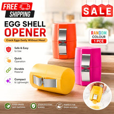 Egg Shell Opener, Hard Boiled Egg Peeler for Cooking Camping Kitchen Gadgets NEW