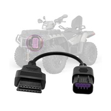OBD2 Adapter Cable for Polaris 8 Pin to 16 Pin Female OBDII Connect... Fast Ship