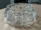 VINTAGE GENUINE  WATERFORD CRYSTAL 7" DIAM BOWL - SPARKLING BEAUTY
