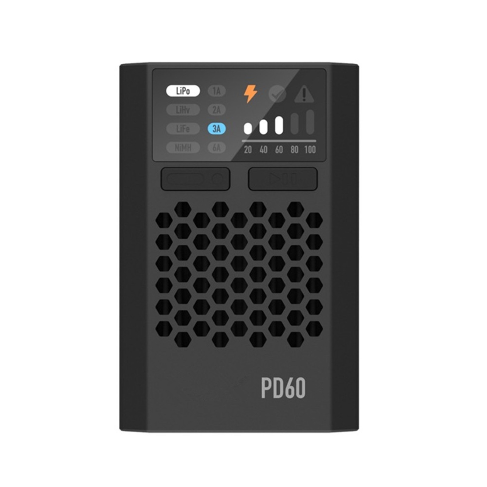 PD60 60W 6A Battery Balance Charger Type-C Input for 1-4S Lipo Battery RC Drone thumbnail 3