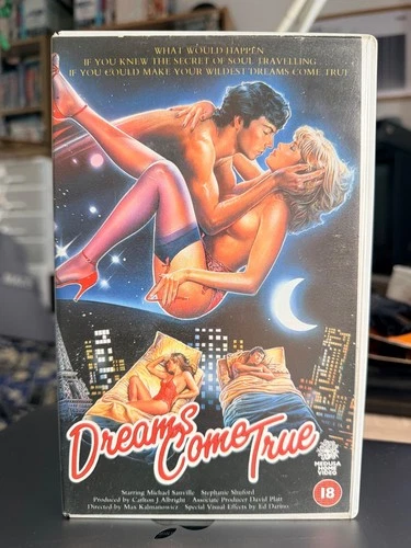 Dreams Come True - Medusa Post Cert Big Box Ex Rental VHS