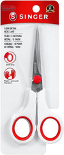 SINGER 00448 5-1/2-Inch Sewing Scissors with Comfort Grip,
