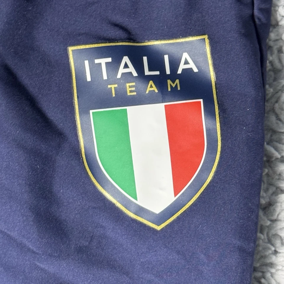 Pantalones deportivos Emporio Armani azul marino EA7 Italia Team nailon para hombre 30 Foto 2 de 4