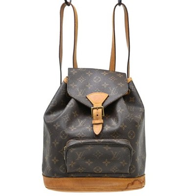 Best06 LOUIS VUITTON MONTSOURIS MM BACKPACK BAG MONOGRAM M51136 SP1001 BQ01251