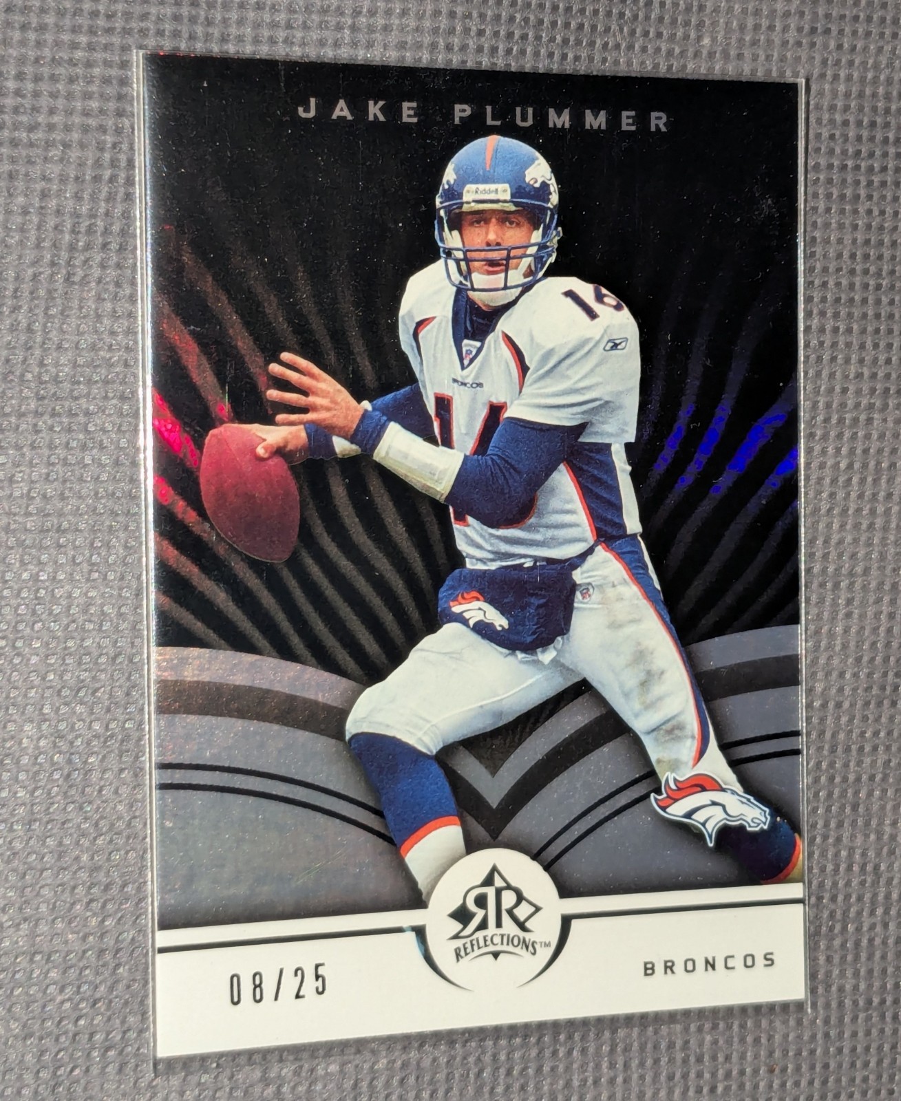 2005 Upper Deck Reflections - Jake Plummer #28 Black 8/25