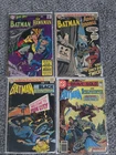 The Brave And The Bold (Batman) Vintage Comic Book Lot Of 4 DC Comics 1967,70,70