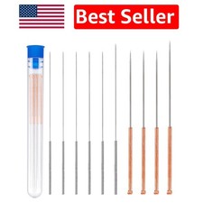 10-Piece Stainless Steel 3D Printer Nozzle Cleaning Kit for Accurate Printing