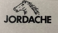 Original Vintage Jordache Jeans Black Mini Iron On Transfer