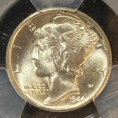1944-D PCGS MS66 Mercury Dime 10C Coin
