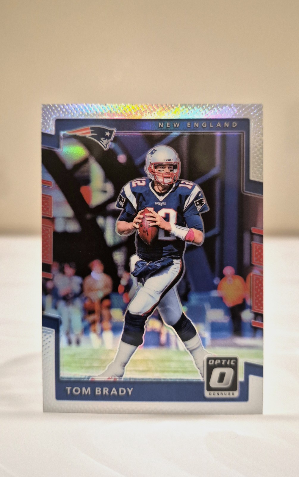 Tom Brady 2017 Donruss Optic Holo Prizm #1 Patriots