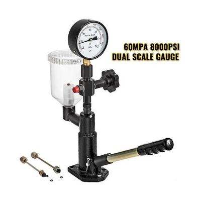 #ad #ad Diesel Fuel Injector Nozzles Tester with Scale Gauge for Automobiles Tractors $173.99