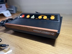 Atari Flashback 2 Console 40 Built In Games 2 Joysticks Tested Works