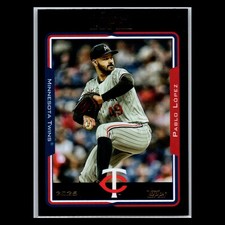 2025 Topps Archives #267 Pablo Lopez Black Foil (Value Box Exclusive)