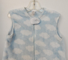 HB  SleepSack Wearable Blanket - Size XL 18-24 Mo Blue w/Clouds