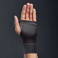 TOMMIE COPPER SPORT COMPRESSION WRIST SLEEVE - LARGE/XL - BLACK