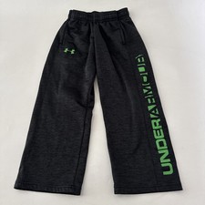 Under Armour Loose Cold Gear Youth Boys Size Small Sweatpants Gray
