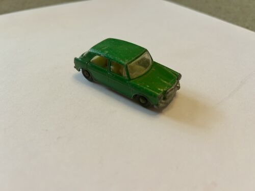 Vintage Lesney "Matchbox" Series 64 MG 1100 Diecast. Green 1966 Used Condition