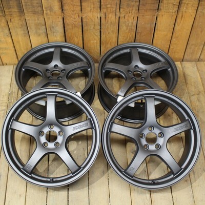 RAYS VOLK RACING TE37 SL SAGA 18''  7.5 + 50   5 x 100 86 BRZ Prius Corolla Sport