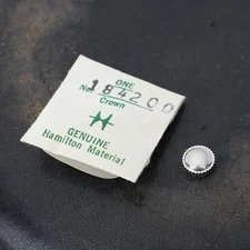 NOS Hamilton Watch Crown Part #184200 New Old Stock Genuine Watchmakers (C1D5)