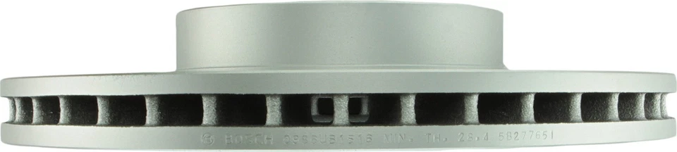 Rotor de freno de disco delantero QuietCast Bosch 2011-2019 BMW X6 2012 2013 2014 2015 Foto 4 de 4