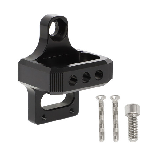 Soporte de montaje de válvula solenoide controlador Boost de 3 puertos para Mac AEM de aluminio - Imagen 4 de 8