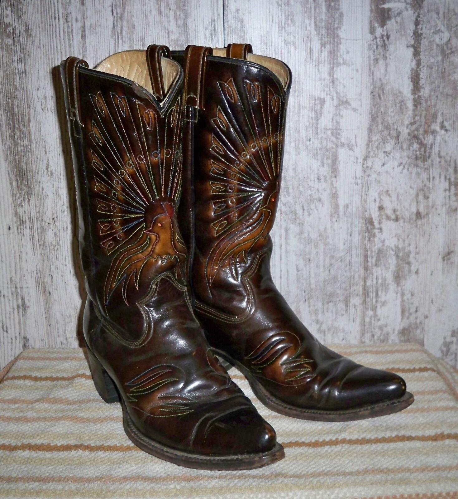 Vintage Texas Brand Fancy Western 