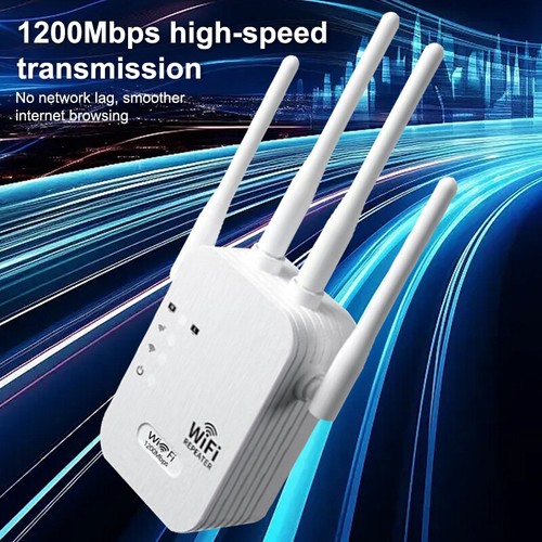 1200Mbps WiFi Repeater Wireless Signal Booster Dual Band WiFi Amplifier Router - Zdjęcie 3 z 14